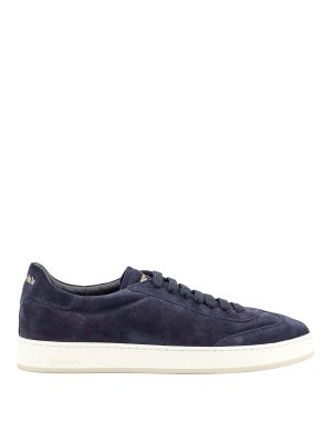 CHURCH'S: lace-ups shoes - Low-top suede sneakers with logo detail