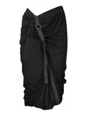 HELMUT LANG: Faldas media pierna y semilargas - Falda Semilarga - Negro