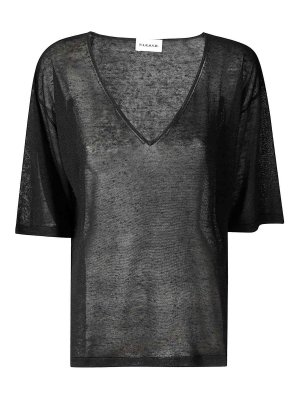 P.A.R.O.S.H.: トップス＆タンクトップ - トップ/タンクトップ - 黒