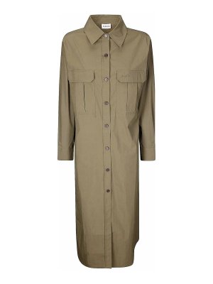 P.A.R.O.S.H.: マキシドレス - マキシドレス - ダークグリーン