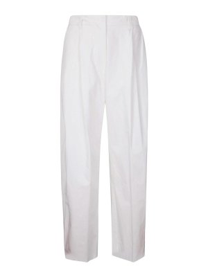 THELATEST: Pantalones casual - Pantalón Casual - Blanco