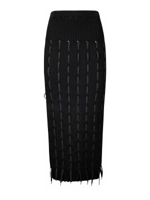 スカート STEFANO MORTARI Women Skirts U62016 Black Stefano Mortari Skirt - Black - Women | U62466 | thebs.com