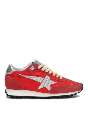 Autry Leather sneakers - Red - Women | WWLWNC06 | thebs.com