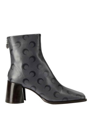 MARINE SERRE: ankle boots - Leather boots