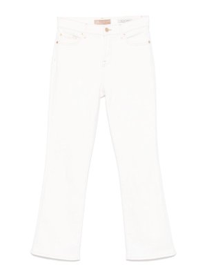 7 FOR ALL MANKIND: Bootcut - Bootcut Jeans - Weiß