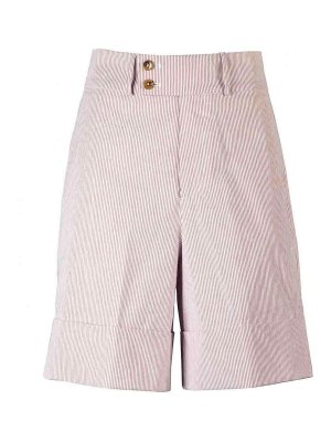 BERWICH: Trousers Shorts - High Waisted Bermuda Shorts