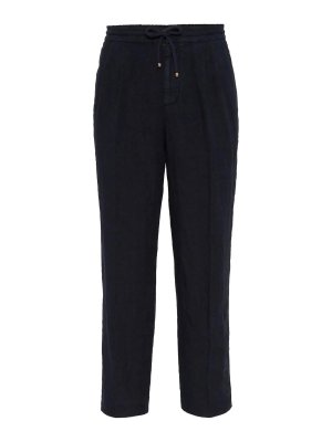 BRUNELLO CUCINELLI: Trousers Shorts - Garment-Dyed Leisure Fit Pants