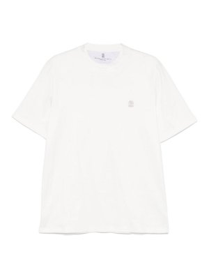 BRUNELLO CUCINELLI: t-shirts - Short Sleeve Crew-Neck T-Shirt