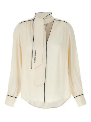 ELISABETTA FRANCHI: Camisas - Camisa - Blanco