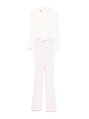 オールインワン・サロペット ELISABETTA FRANCHI Women Jumpsuits TU04251E2DO5 White Elisabetta Franchi Jumpsuit - White - Women | TU04251E2DO5