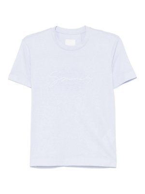 CARVEN FITTED T-SHIRT フィット Carven Fitted T-Shirt In Double Satin - White