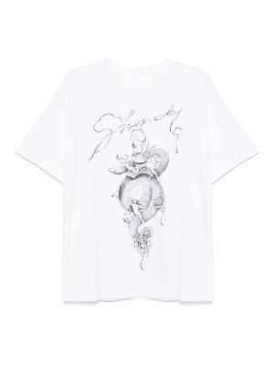 Tシャツ・カットソー GIVENCHY FW24 Givenchy Shirts White (BM60PQ1 5JT100) Givenchy White Shirt - Men's FW24 - 100% Cotton – LOZURI®