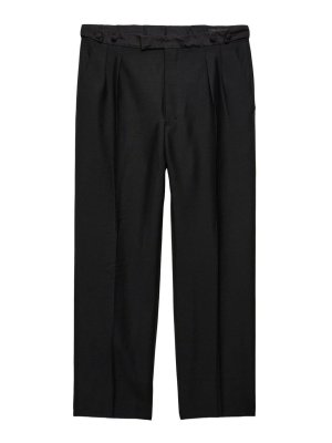 PRADA: Trousers Shorts - Wool And Mohair Pants