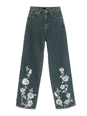 ROTATE Birger Christensen: ブーツカットジーンズ - ブーツカットジーンズ - ブルー