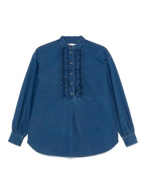 VALENTINO: Camisas - Camisa - Lavado Oscuro