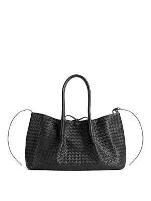 BOTTEGA VENETA: クロスボディバッグ - クロスボディバッグ - 黒