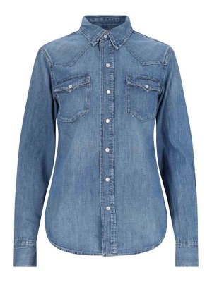 POLO RALPH LAUREN: camicie - Camicia In Denim