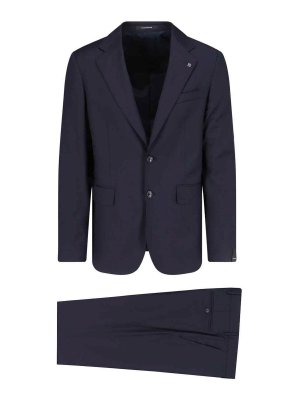 TAGLIATORE: Vestidos de gala - Traje - Azul