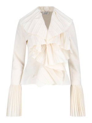 ALEXANDER MCQUEEN: blouses - Pleated blouse