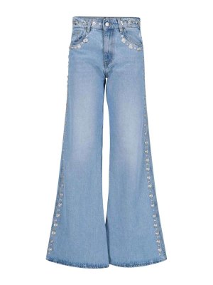 デニム・ジーパン J W ANDERSON SS25 JEANS WITH BUCKLE (DT0109 PG1735804) JW Anderson Twisted Workwear Jeans (Light Blue) – CNCPTS