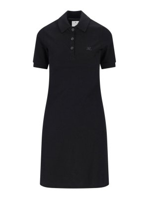Courreges: polo shirts - Mini Polo dress