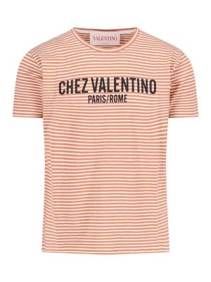 VALENTINO: T-shirts - T-Shirt - Orange