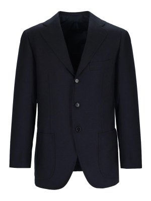CESARE ATTOLINI NAPOLI: Blazer - Blazer - Azul