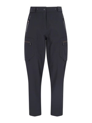 MONCLER: pantaloni casual - Pantaloni Ampi Multitasche
