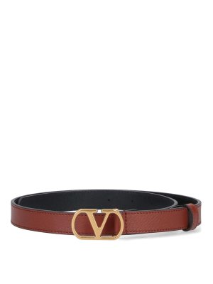 【正規品】ERMANNO SCERVINO レザー ベルト ブラウン Ermanno Scervino ベルト - ブラウン | D463T315RDIW91230