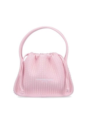 ALEXANDER WANG: shopper - Borsa Tote Piccola Con Strass