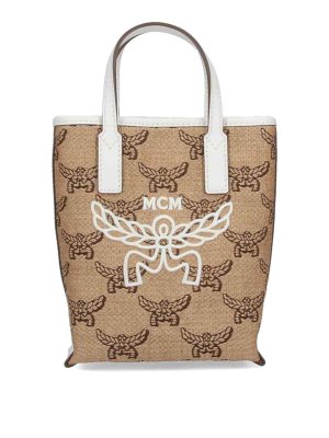 MCM: totes bags - Logo Tote Stock Exchange