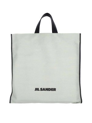 JIL SANDER: Handtaschen - Shopper - Grün