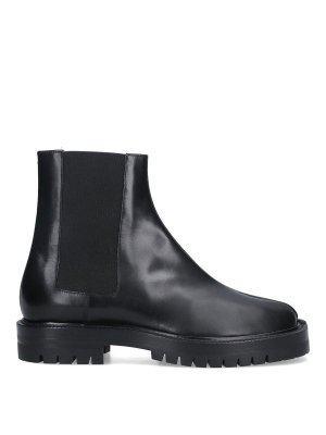Maison Margiela: Botines - Botines - Negro