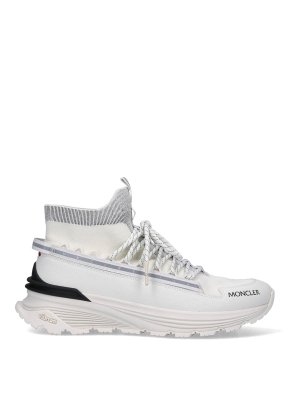 MONCLER: Chaussures de sport - Baskets - Blanc