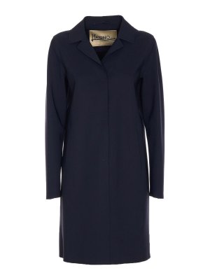 HERNO: ショートコート - ショートコート - ダークブルー