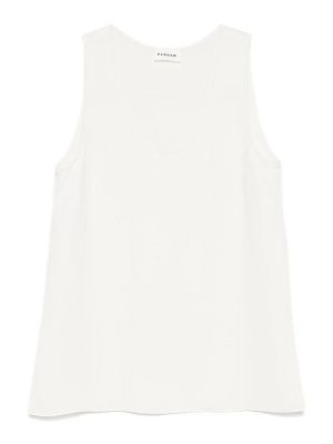 P.A.R.O.S.H.: Tops & Débardeurs - Top - Crème