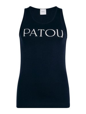 Tシャツ・カットソー PAROSH Women Tops D313080PANTY25013 Black P.A.R.O.S.H. Black Thank Top - Black - Women | D313080PANTY25013