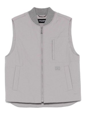 DOLCE & GABBANA: Gilets - Gilet - Gris Clair