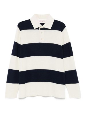 Eleventy Ribbed Polo Shirt - Beige - Men | K76POLK19MAG0K0240102