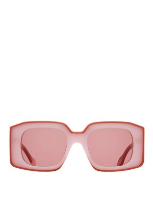 J.W. ANDERSON: Lunettes de soleil - Lunettes De Soleil - Couleur Chair