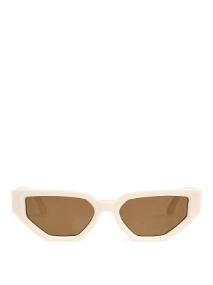 GOLDEN GOOSE: Sonnenbrillen - Sonnenbrille - Weiß