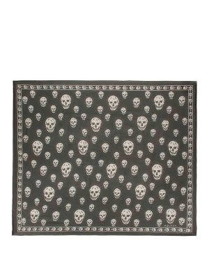 ALEXANDER MCQUEEN: スカーフ - スカーフ - 黒