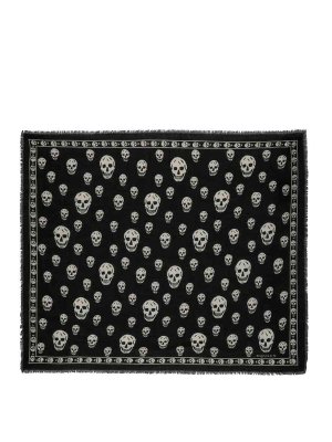 ALEXANDER MCQUEEN: sciarpe e foulard - Sciarpa Skull