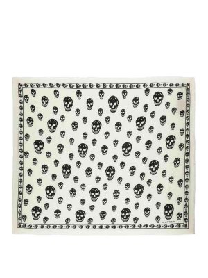 ALEXANDER MCQUEEN: scarves - Skull Scarf