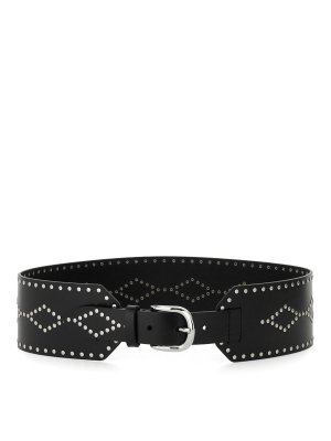 ISABEL MARANT: Cinturones - Cinturón - Negro