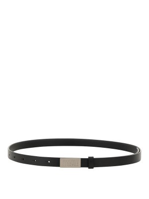 ベルト Ann Demeulemeester MONNA 3,5CM BELT WITH DOUBLE RINGS Ann Demeulemeester Monna 35Cm Belt With Double Rings