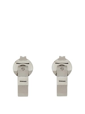 MM6 MAISON MARGIELA: Ohrringe - Ohrring - Silber