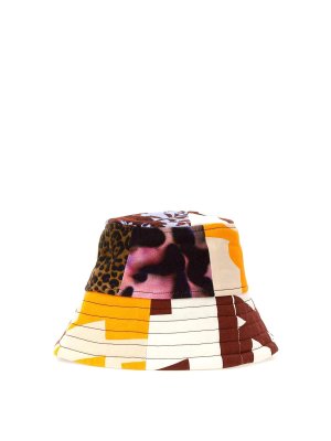 DRIES VAN NOTEN: 帽子＆キャッブ - 帽子 - ダークレッド