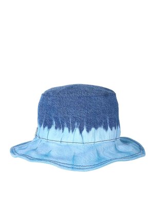 ALBERTA FERRETTI: hats & caps - Bucket Hat With Tie Dye Print