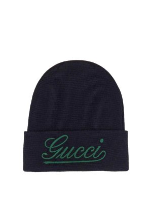 GUCCI: hats & caps - Hat With  Embroidery